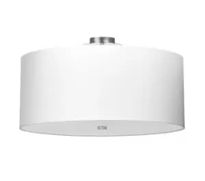 Otto Cylindrical Flush Light White 60cm E27
