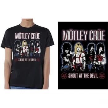 Motley Crue - Shout at the Devil Unisex XX-Large T-Shirt - Black