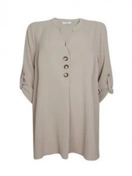 Evans Button Overhead Shirt - Neutral