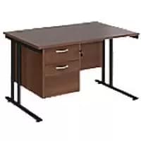 Dams International Desk MC12P2KW 1,200 x 800 x 725 x 800 - 990 mm