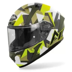 Airoh Valor Army Helmet, grey-yellow Size M grey-yellow, Size M