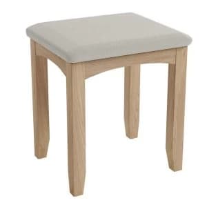 Golston Light Oak Dressing Table Stool