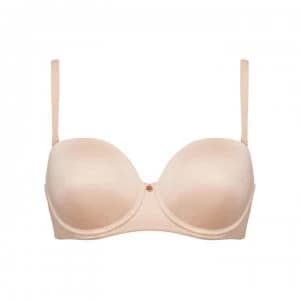 Figleaves Smoothng Multiway Padded Bra - Beige