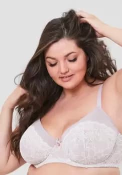 Tonal Lace Underwired Non Padded Bra