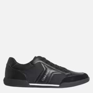 Calvin Klein Faux Leather and Mesh Trainers - UK 11