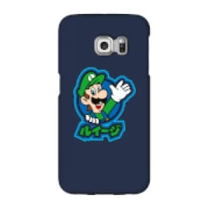 Nintendo Super Mario Luigi Kanji Phone Case - Samsung S6 Edge - Snap Case - Gloss