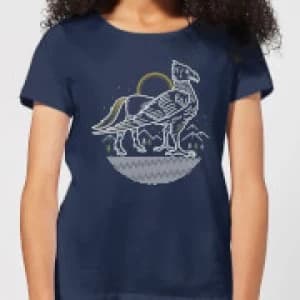 Harry Potter Buckbeak Womens T-Shirt - Navy - XXL