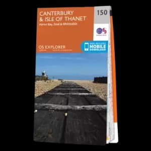 Map of Canterbury & the Isle of Thanet