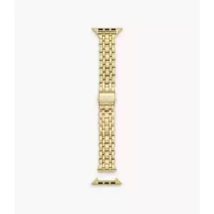 Kate Spade New York Womens -Tone Scallop Stainless Steel Bracelet Band For Apple Watch, 38/40/41Mm - Gold