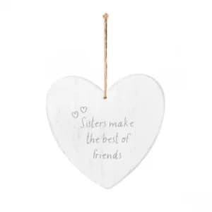 Sass & Belle Sisters Make The Best of Friends Plaque