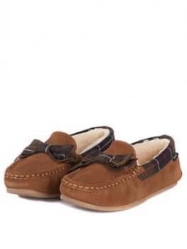 Barbour Sadie Mocassin Slipper - Camel