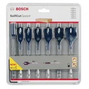 Wood fraise set 7 Piece Bosch Accessories 2608587009 1/4 (6.3 mm) 1 Set