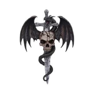 Draco Skull Wall Plaque