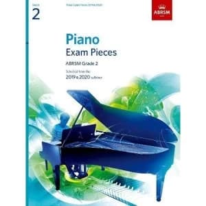 Piano Exam Pieces 2019 & 2020, ABRSM Grade 2 Selected from the 2019 & 2020 syllabus Sheet music 2018