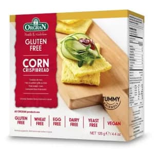 Orgran Gluten Free Toasted Corn Crispbread 125g