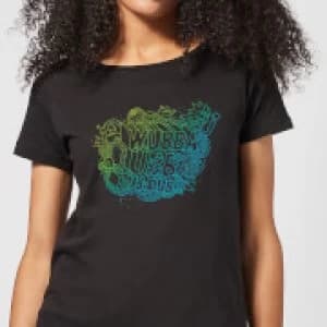 Rick and Morty Wubba Lubba Dub Dub Womens T-Shirt - Black