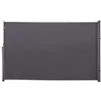 OutSunny Side Awning 0 (W) x 300 (D) x 180 (H) mm Polyester Cloth, Metal Grey