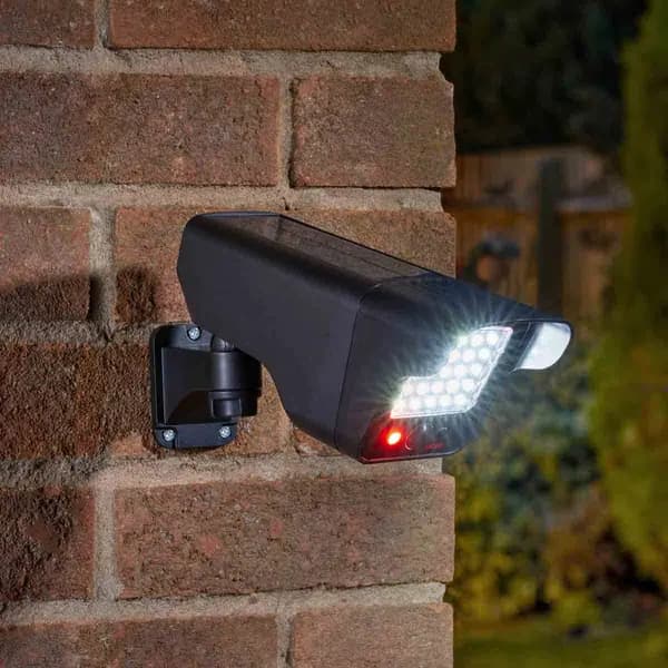 Smart Solar PIR Floodlight & Decoy Camera 280L