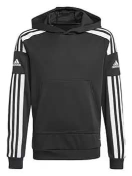 adidas Youth Squad 21 Hoody - Black, Size 9-10 Years