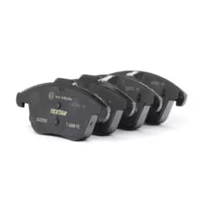 TEXTAR Brake pad set Q+ 2433301 Brake pads,Brake pad set, disc brake VW,AUDI,SEAT,TIGUAN (5N_),SHARAN (7N1, 7N2),Passat (A32, A33),Q3 (8UB, 8UG)