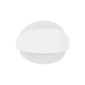 Bernardino Integrated LED Wall Lamp Sandy White Metal LED 12W Volt 673Lm 3000K - Merano