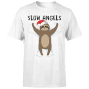 Slow Angels T-Shirt - White - 3XL