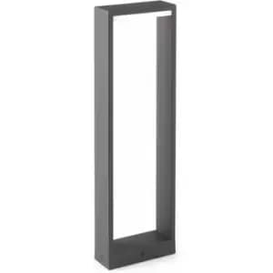 Alp dark gray garden beacon h50 cm