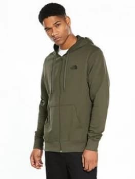 The North Face Open Gate Full Zip Light Hoodie Khaki Size L Men