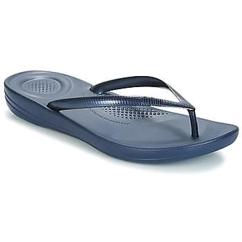 FitFlop iQushion Ergonomic Flip Flop Navy Size 5 Women