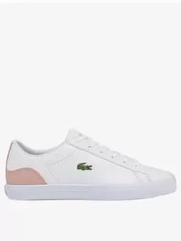 Lacoste Lerond Baseline Trainers, White, Size 3, Women