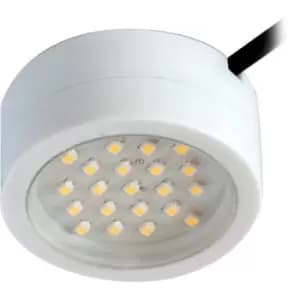 Robus Captain 2W LED Mains Voltage Cabinet Light - Cool White - White - R2CLED240CW-01