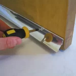 Stormguard Aluminium Rain Deflector, (L)838mm