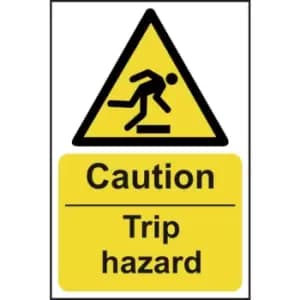 Caution Trip Hazard - Sign - PVC (200 x 300mm)