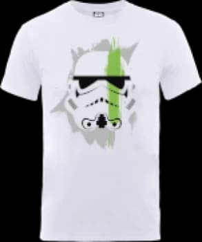 Star Wars Paintstroke Stormtrooper T-Shirt - White - L