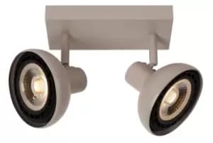 Sensas Modern Ceiling spotlight - 2xGU10 - Cream