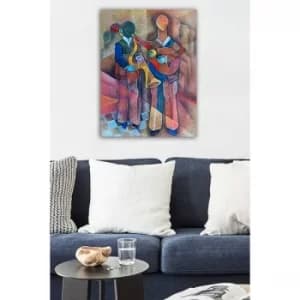1541754509-5070 Multicolor Decorative Canvas Painting