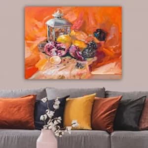 411356395_70100 Multicolor Decorative Canvas Painting
