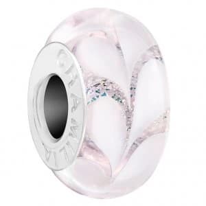 Chamilia Cream Paisley Lily Murano Charm