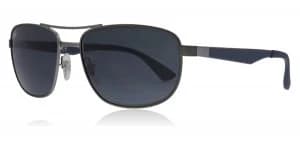 Ray-Ban RB3528 Sunglasses Gunmetal / Blue 029/87 58mm