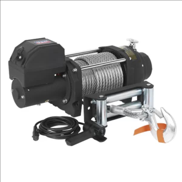 Sealey RW8180 Recovery Winch 8180kg Line Pull 12V Industrial