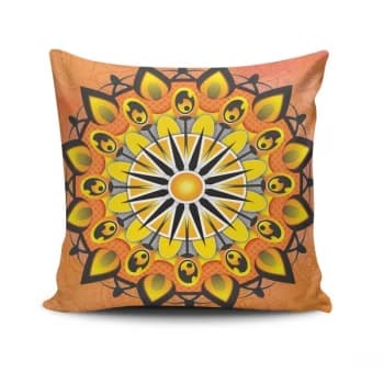 MANDALA-20 - No Filling Multicolor Cushion Cover