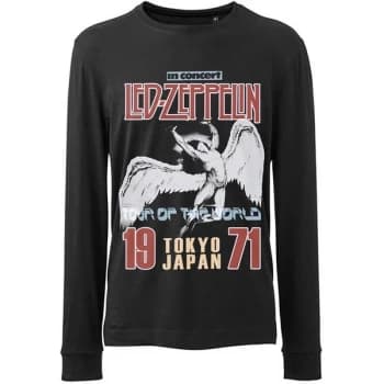 Led Zeppelin - Japanese Icarus Unisex Large T-Shirt - Black