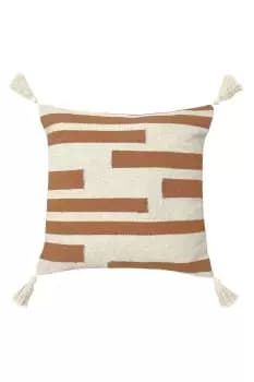 Alaya Jacquard Tasselled Cushion