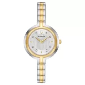 Bulova 98P193 Two Tone Rhapsody Bracelet Watch - W83187