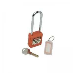 Safety Lockout Padlocks Long Shackle - Orange each