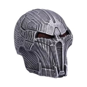 Steel Justice Metallic Skull Ornament