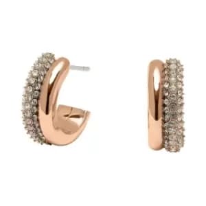 Olivia Burton Classic Crystal Hoop Earrings