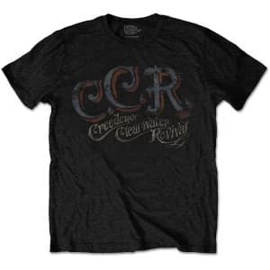 Creedence Clearwater Revival - CCR Unisex Medium T-Shirt - Black