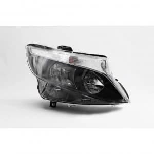 Headlight right DRL Black Mercedes-Benz Vito 16-