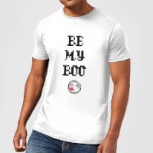 Super Mario Be My Boo Mens T-Shirt - White - 3XL